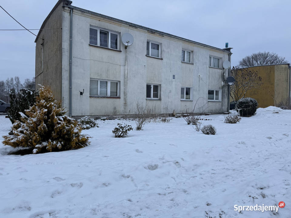 Mieszkanie z ogródkiem Bukowa gmPolanów Rok budowy 1979 Sprzedaż Bukowo