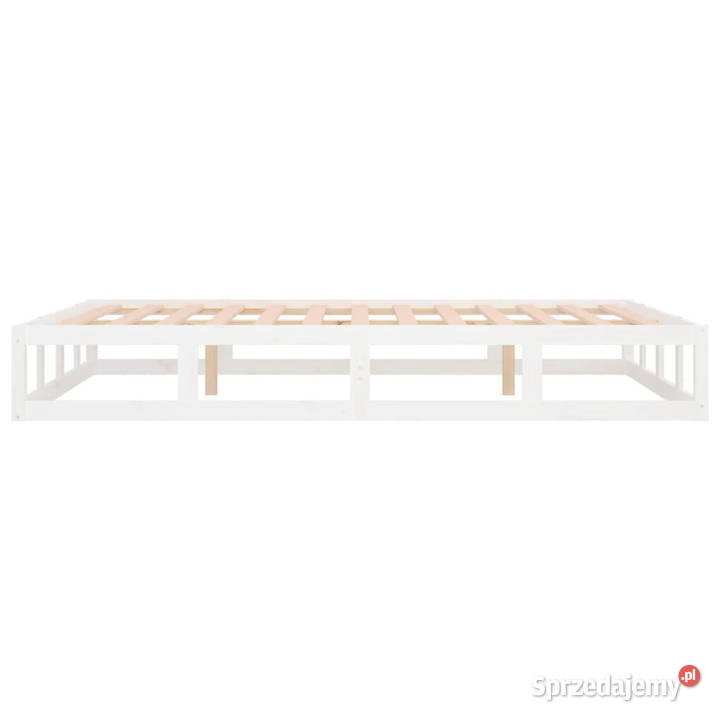 Rama łóżka biała lite drewno 160x200 WM820807 Warszawa