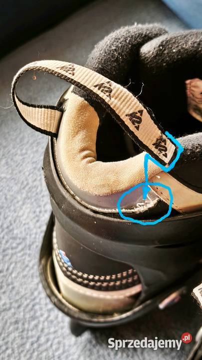 Łyżwy hokejowe K2 Ice Shadow rozmiar 410 wkładki Łyżwiarstwo i hokej sprzedam