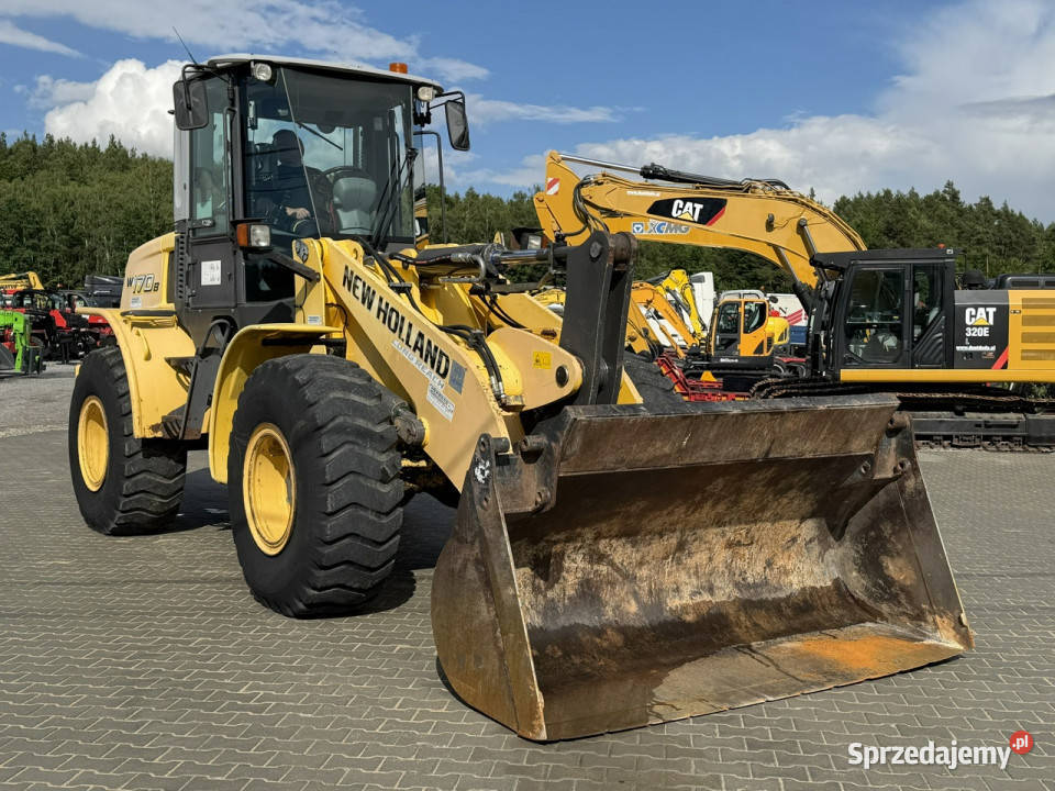 duża kołowa Holland W170B 15ton Waga Centralne Rok produkcji 2010 Widełki