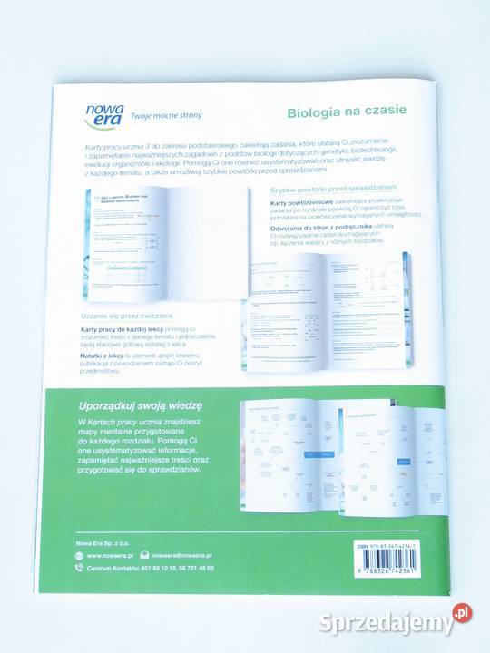 Biologia na czasie 3 Karta pracy ucznia JB Kraków