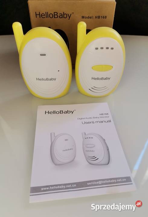 Niania elektroniczna HelloBaby HB 168 wielkopolskie Trzcianka