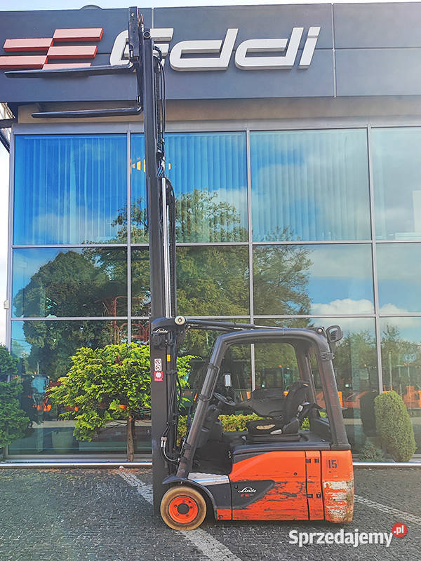 Wózek widłowy elektryczny Linde E1602 16 t elektryczny Kęty
