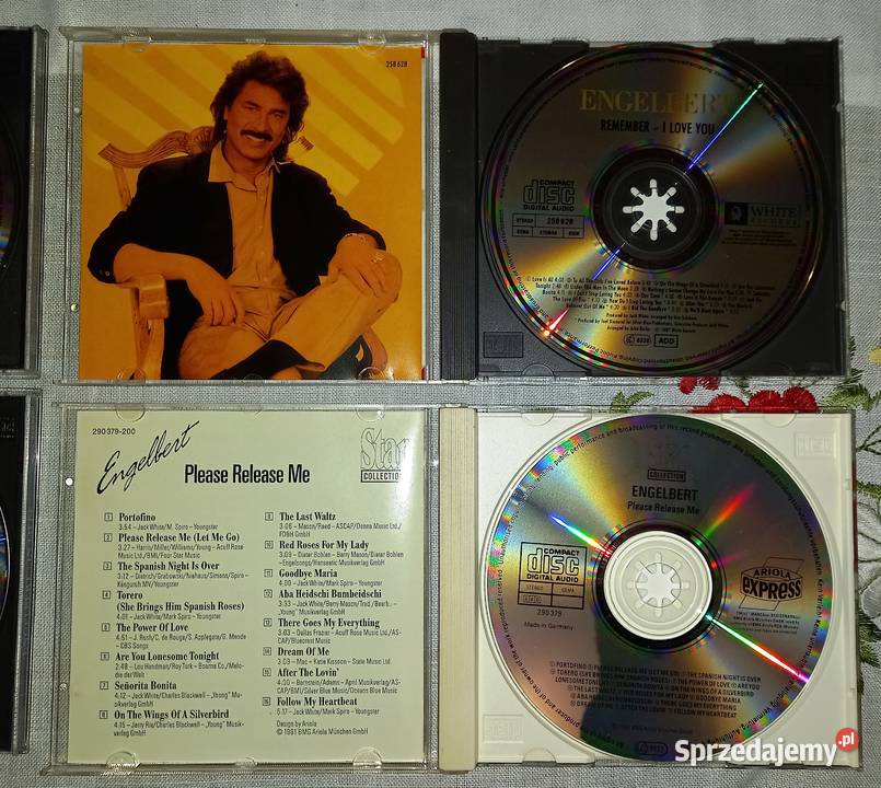 Engelbert Humperdinck 4 płyty CD opis całość