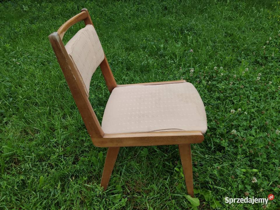 Stare krzesła JAR Jasienica PRL vintage Kraków 2