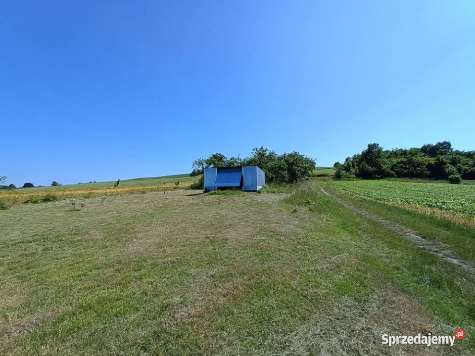 Działka z 2 domkami całorocznymi Kleszczowa