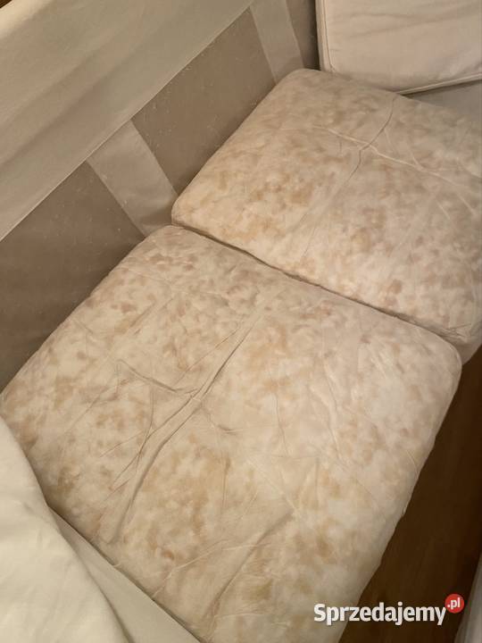 Sofa Ekrorp Ikea biała 3osobowa nierozkładana tkanina Skawina