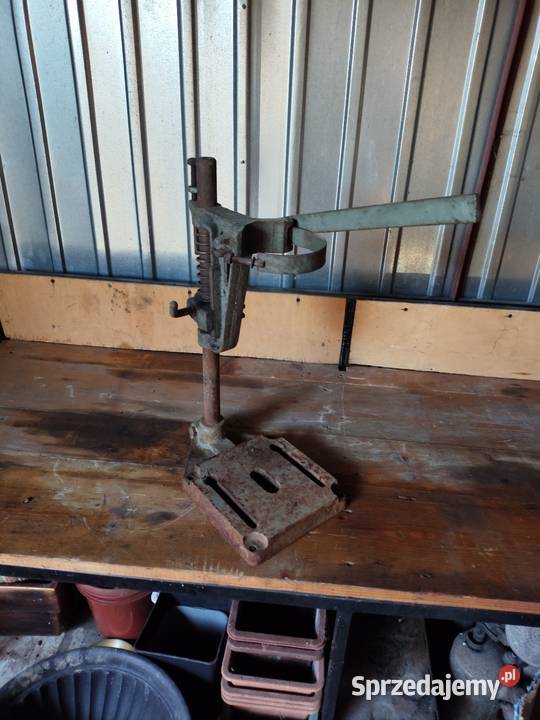 Stary stojak do wiertarki Narzędzia warsztatowe Nowy Sącz sprzedam