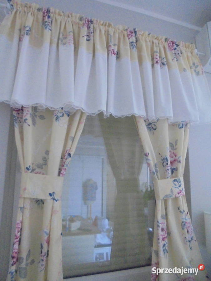 komplet na okno zasłonki lambrekin 28055 kujawsko-pomorskie Włocławek