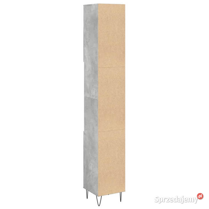 Szafka łazienkowa szarość betonu 30x30x190 Warszawa