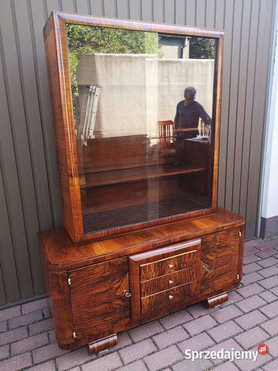 WitrynaSerwantka ARTDECO Politura Orzech Stara wielkopolskie Swarzędz