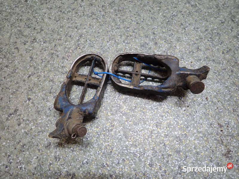 DWA PODNÓŻKI KIEROWCY YAMAHA YZ 250 2T 9699R Elementy nadwozia Strzelce Krajeńskie