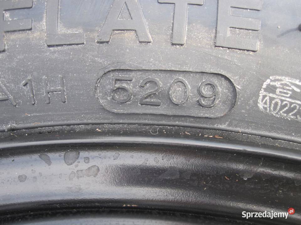 GOLF AUDI ALTEA koło dojazdowe 1257016 96M 5x112 Opony i felgi sprzedam