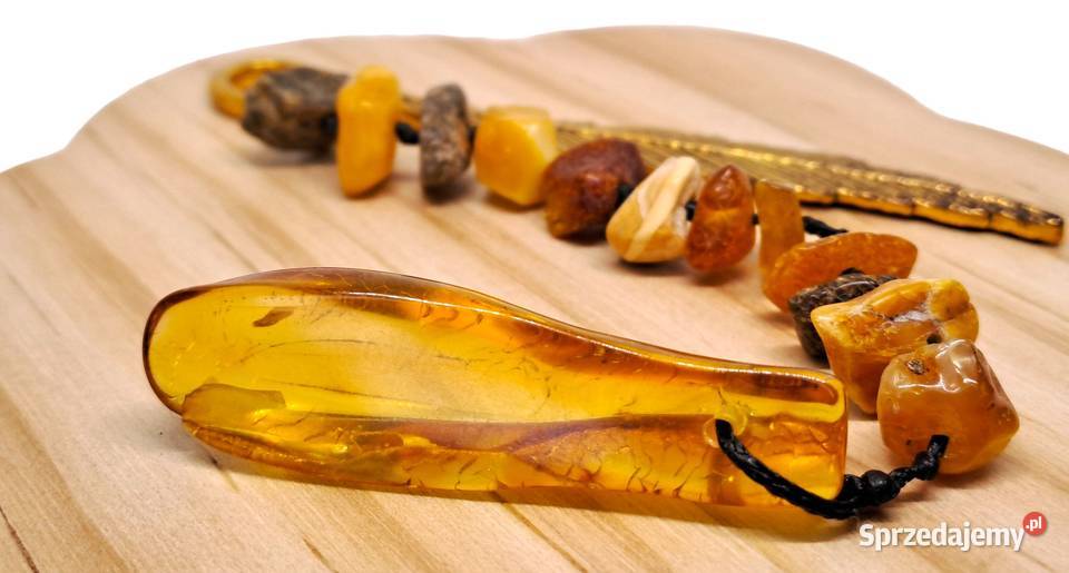 Zakładka do książki z bursztynu BURSZTYN inny kolor mazowieckie Warszawa