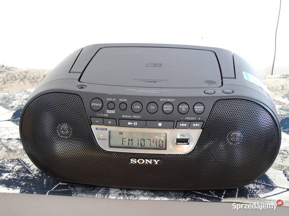 Radioodtwarzacz Sony USB mp3 CD radio AUX Radioodtwarzacze Jasło sprzedam