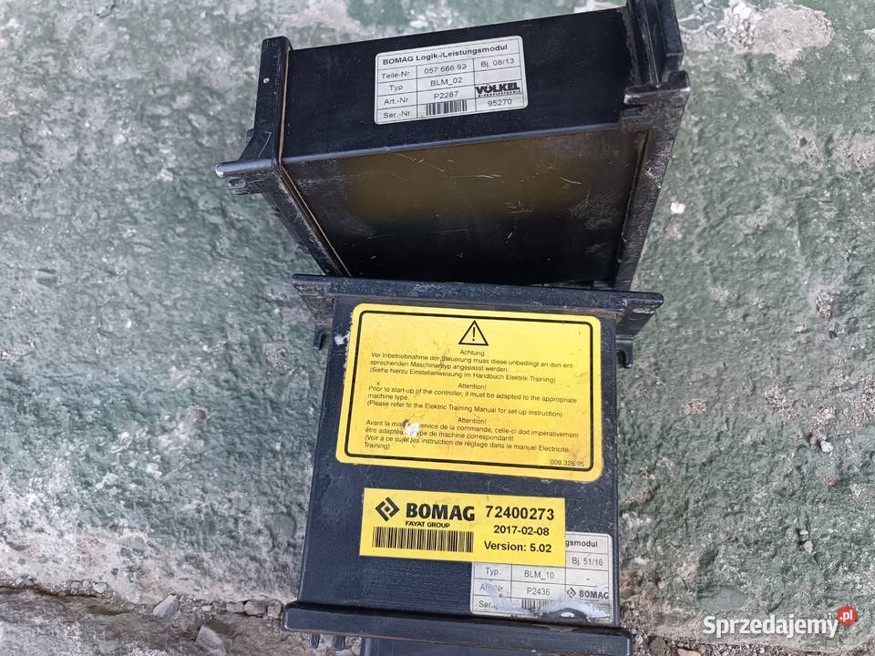 Bomag BMP 8500 sterownik dekoder komputer śląskie Żywiec