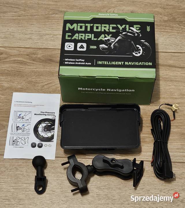 Uniwersalny bezprzewodowy ekran motocyklowy Olesno sprzedam