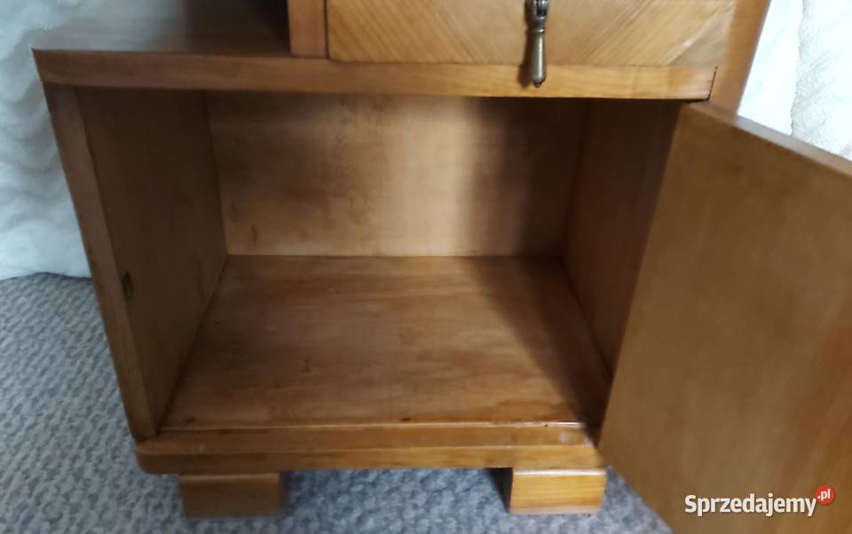 Szafka nocna nakastlik PRL 53cm Grodków
