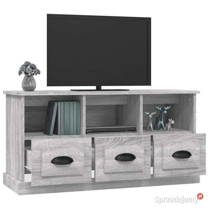 Szafka pod TV szary dąb sonoma 100x35x50 Warszawa