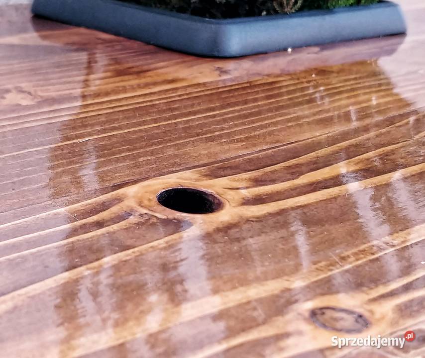 Stół drewniany na balkon taras hairpin Stoły Kraków sprzedam