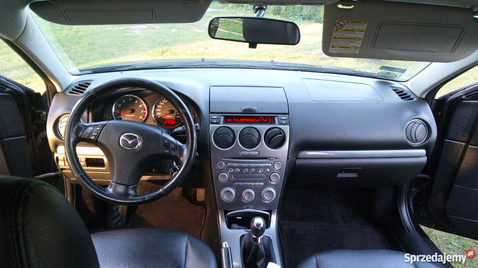 Mazda 6 2.0 B+G 2004 r kombi Hajnówka Sprzedajemy.pl