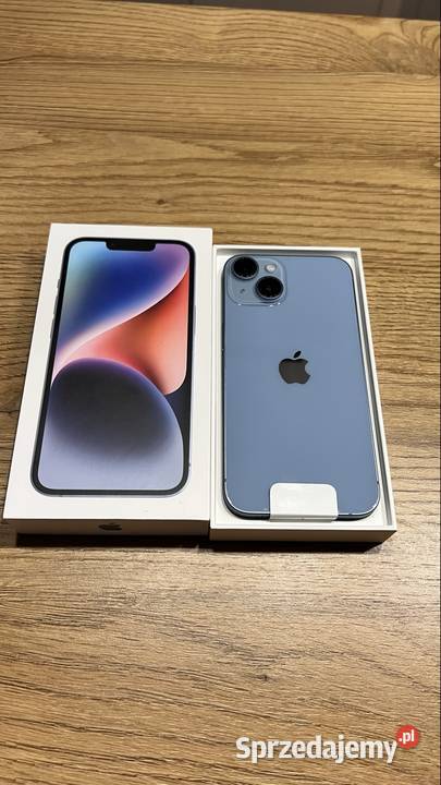 Nowy Nowy iPhone 14 128GB Blue A2882 podkarpackie Rzeszów sprzedam