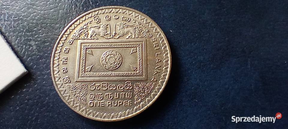 Stare monety 1 rupia 1992 Sri Lanka Lesko