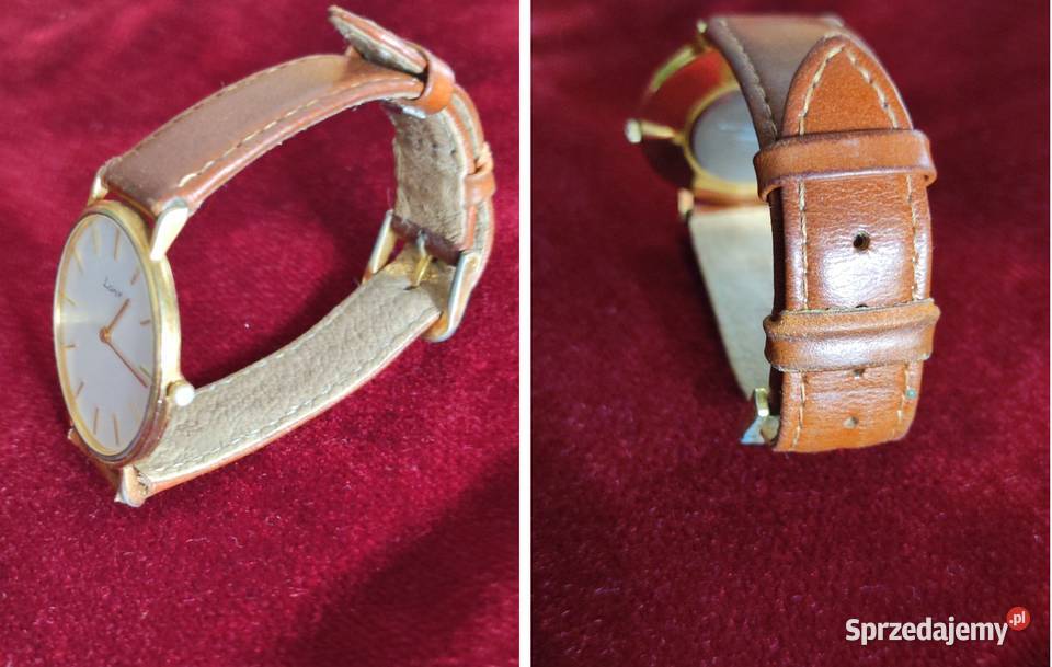 klasycznvintage pozłacany elegancki zegarek na Kielce