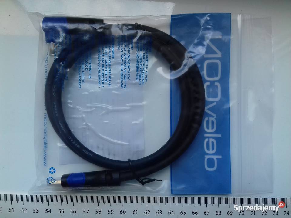 Kabel deleyCON MK236 HDMIHDMI 1m kąt 90 HDMI20a kujawsko-pomorskie Bydgoszcz sprzedam