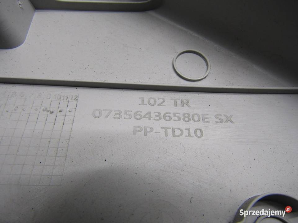 OSŁONA POSZYCIE SŁUPKA LEWY TYŁ FIAT TIPO II osobowe lubelskie