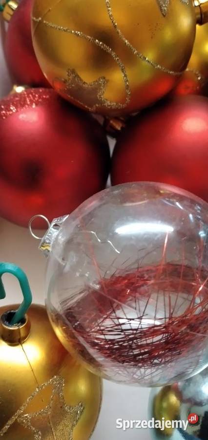 duzy zestaw ozdób choinkowych Boże Narodzenie małopolskie Bukowno