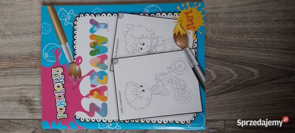 Kolorowanka Zabawy Pokoloruj Wieliczka sprzedam