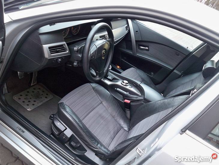 BMW E60 SEDAN TITANSILBERMETALIC 4/5 Bydgoszcz