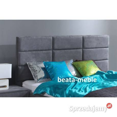 Symetryczne kostki w łóżku Vincent 160x200 z