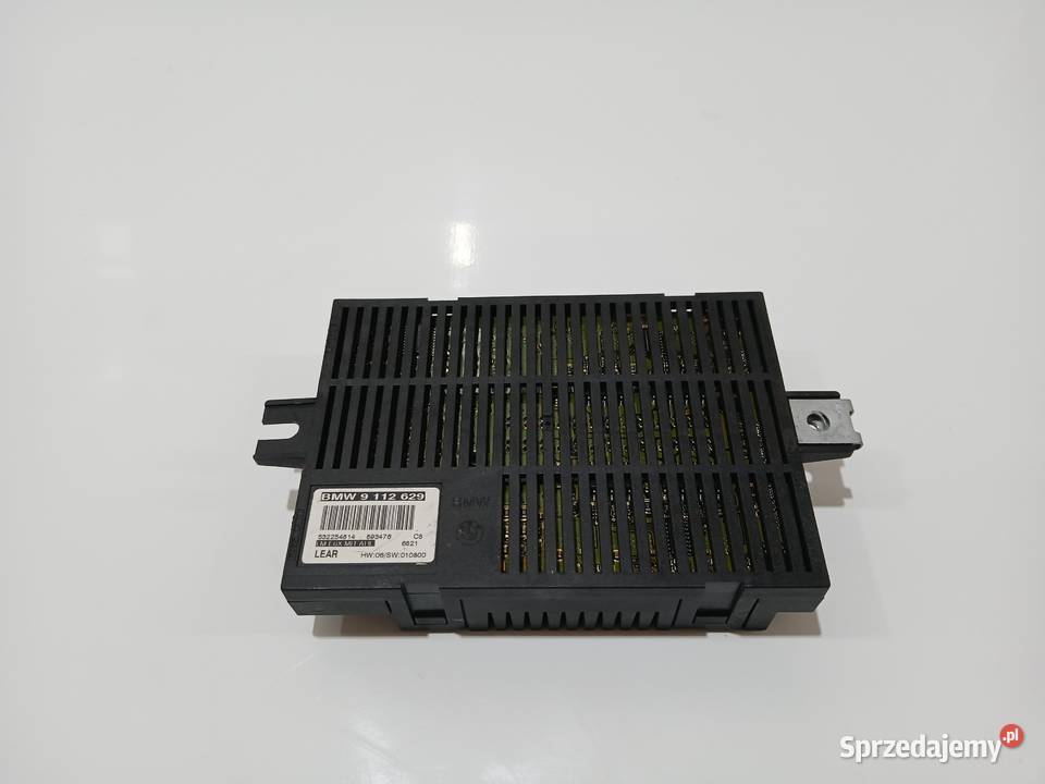 MODUŁ STEROWNIK ŚWIATEŁ BMW E60 E61 9112629 Czujniki i sterowniki świateł