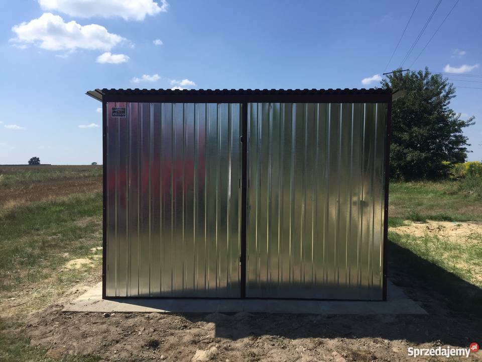 garaż blaszany 3x5m transport i montaż łódzkie Łódź