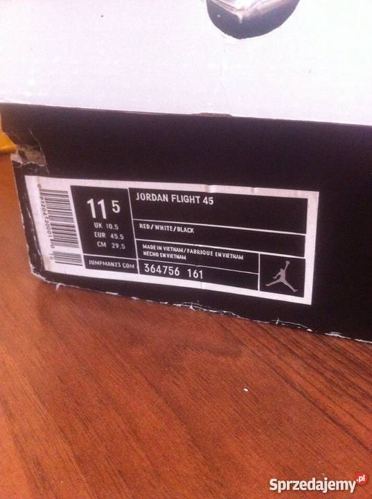 Sprzedam Nike AIr Jordan Flight 45 r455 OKAZJA Lublin
