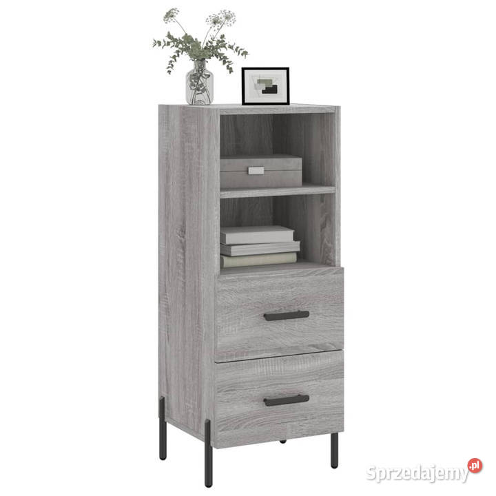 Szafka szary dąb sonoma 345x34x90 materiał Pozostałe Warszawa