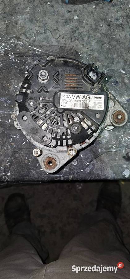 Alternator vw golf 20tdi 03l903023f Gaj Czernięciński sprzedam