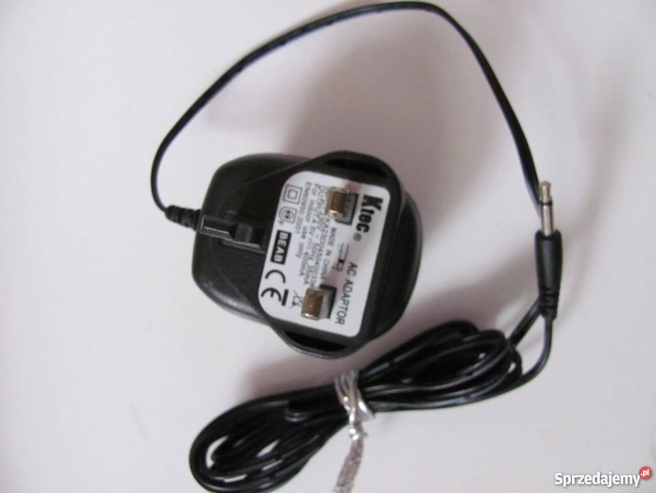 Zasilacz Ktec jack 35 mm 45V 400mA lubelskie Zamość