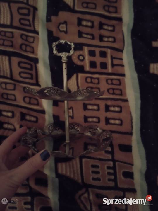 Sprzedam posrebrzaną paterę PRL małopolskie Bukowno