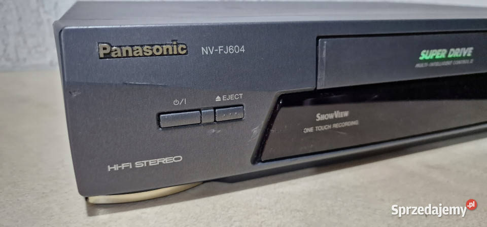 Video magnetowid Panasonic NVFJ604 NV FJ 604 VHS Międzychód