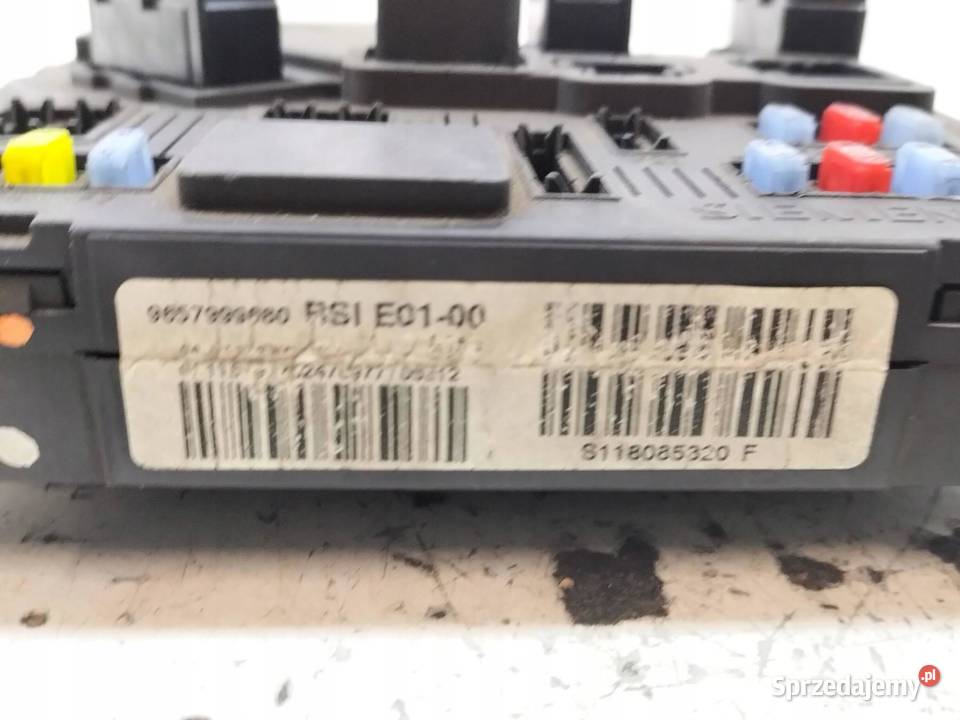 SKRZYNKA BSI 9657999680 E0100 Peugeot Partner I sprzedam