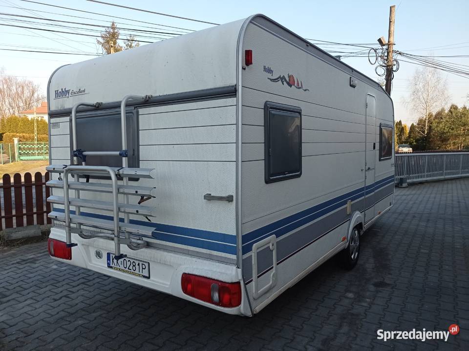 Przyczepa kempingowa Hobby Excellent 495 nowa 250kg Kraków sprzedam