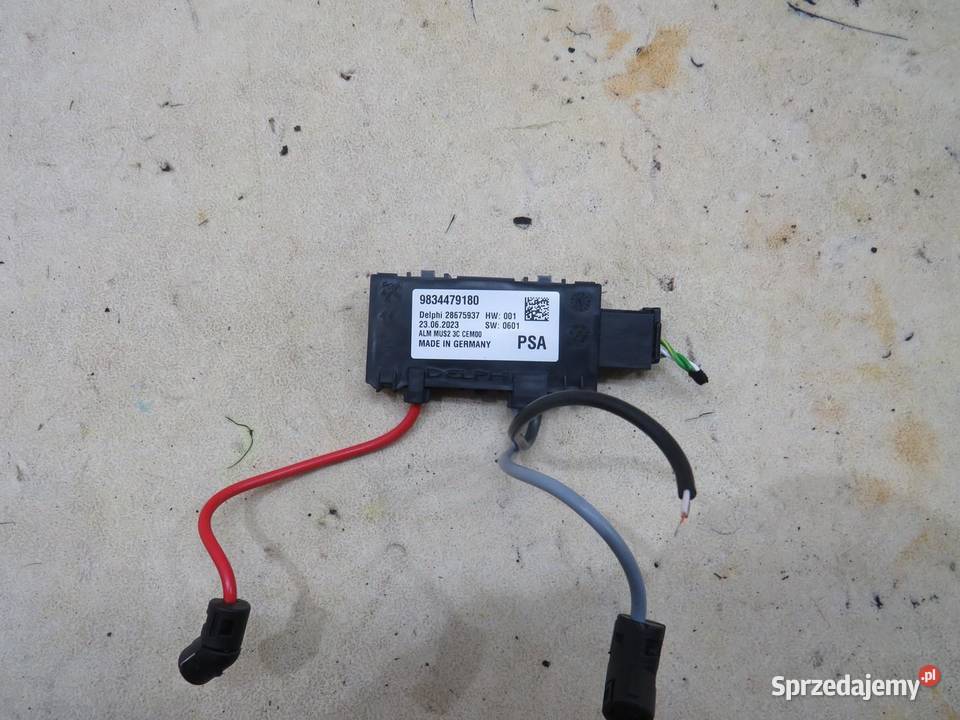 MODUŁ ALARMU OPEL CORSA F 9834479180 sprzedam