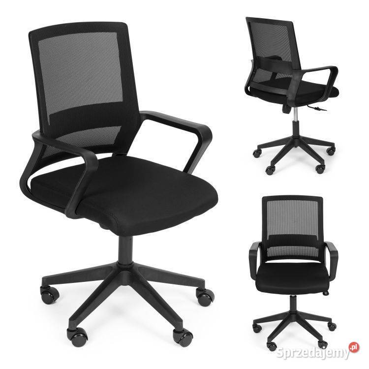 Fotel krzesło obrotowe biurowe wyprofilowane podlaskie Bielsk Podlaski