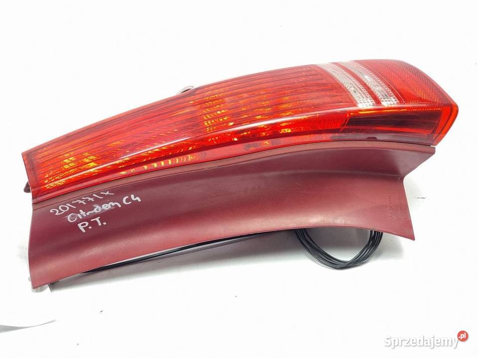LAMPA PRAWA TYŁ CITROEN C4 9655863980 Lipno