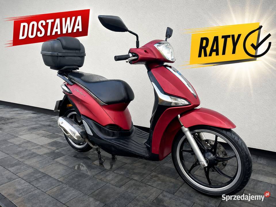 Skuter PIAGGIO LIBERTY 50 4T 2018 R DUŻE KOŁA 16 podkarpackie Pilzno