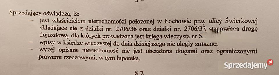 Działka budowlana