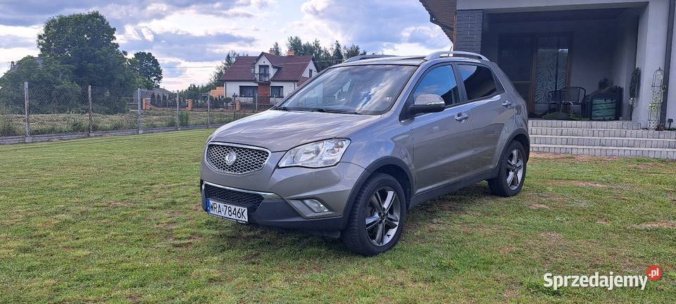 SSANGYONG KORANDO 20 BENZYNA 2013r SAPHIRE 135 wspomaganie kierownicy Niemianowice